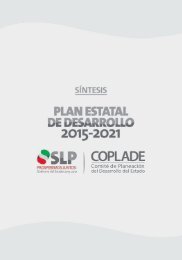 PLAN ESTATAL DE DESARROLLO 2016