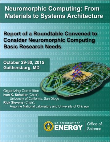 Neuromorphic Computing From Materials to Systems Architecture