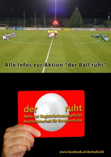 Aktion: der Ball ruht, März 2016