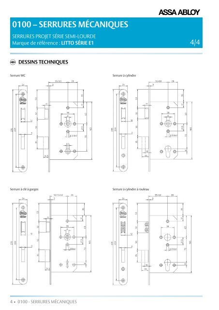 ASSA_ABLOY Catalogue Projet 2016 FR