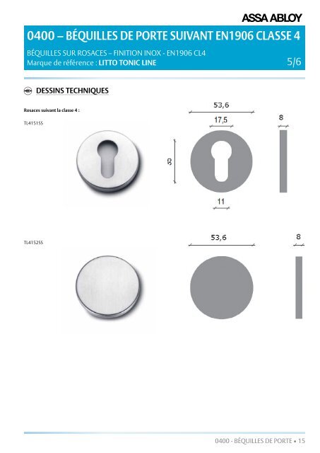 ASSA_ABLOY Catalogue Projet 2016 FR