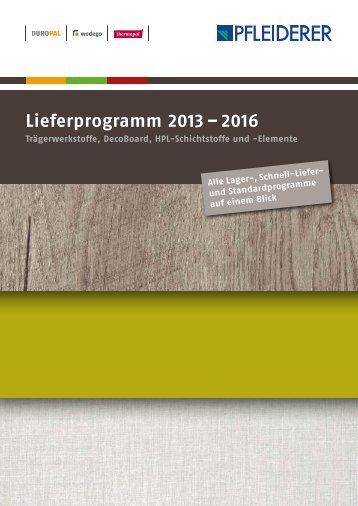 Pfleiderer_Lieferprogramm_DE_2013-2016