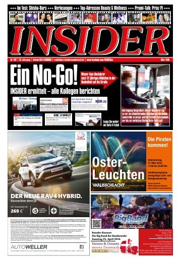 INSIDER Osnabrück // März 2016 // No. 392