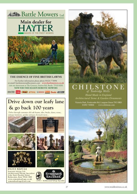 Wealden Times | WT170 | April 2016 | Garden supplement inside