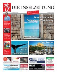 Die Inselzeitung Mallorca April 2016