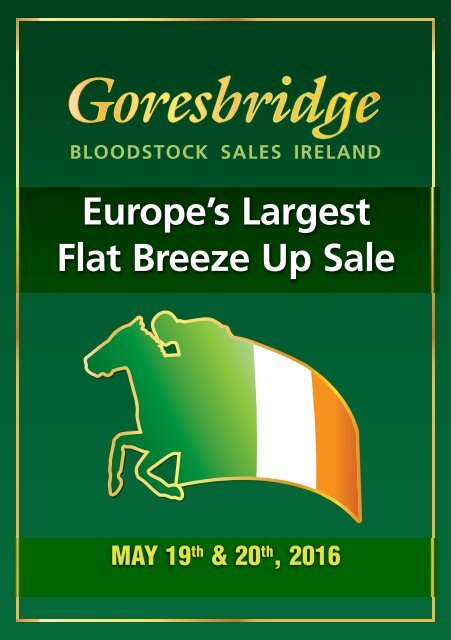 Europe S Largest Flat Breeze Up Sale