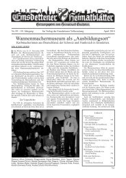 leserecho - Heimatbund Emsdetten eV