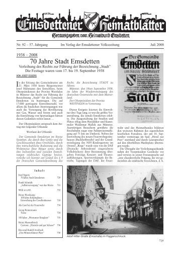 Willi to'n 80. - Heimatbund Emsdetten eV