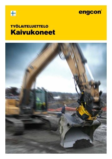 Tuotelehti - engcon Finland