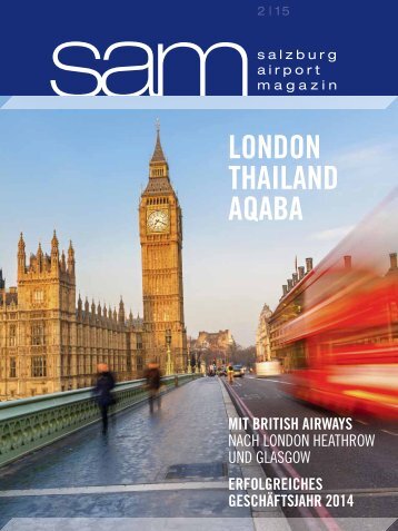 Salzburg Airport Magazin SAM 2015-02