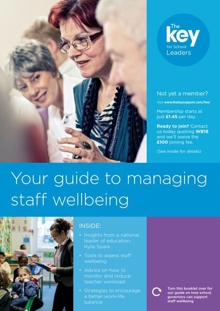 Your guide to managing staff wellbeing