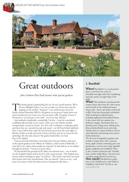 Surrey Homes | SH18 | April 2016 | Garden supplement inside