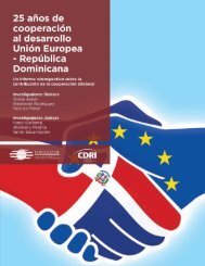 25 años de cooperación al desarrollo Unión Europea – República Dominicana