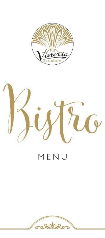 BISTRO MENU 