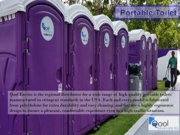 Portable Toilet Rental Singapore