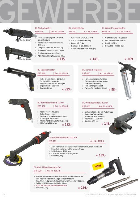 ELMAG Gewerbe Aktuell 2016