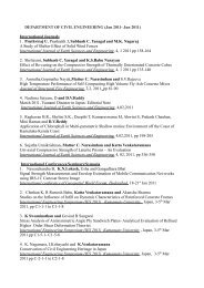 5) Civil Engg. - NITK