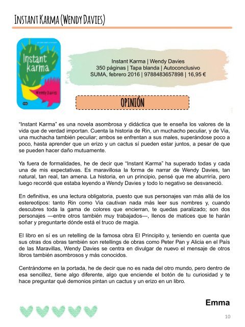 Literariamente ~ Abril 2016