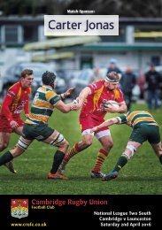 Cambridge Rugby Union