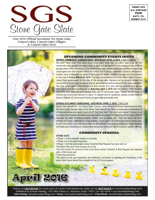 Stone Gate April 2016