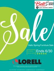 Lorell Hello Spring Sale