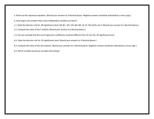 QNT 561 Week 5 Weekly Learning Assessments - Assignment