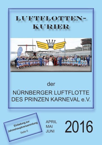 Luftflotten-Kurier April - Juni 2016