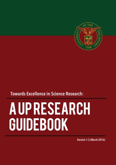 A up RESEARCH GUIDEBOOK