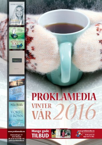 Proklamedia vinter-/vår katalog 2016
