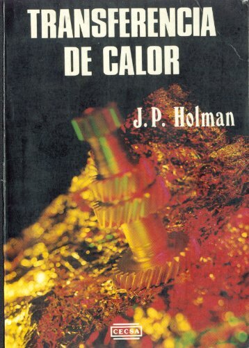 Transferencia de calor(10a Impresion) - J.P. Holman