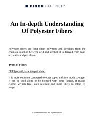 An In-depth Understanding Of Polyester Fibers