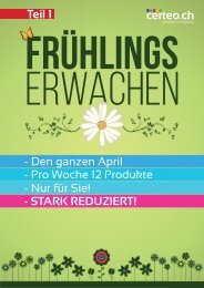 Frühlings Erwachen bei Certeo!