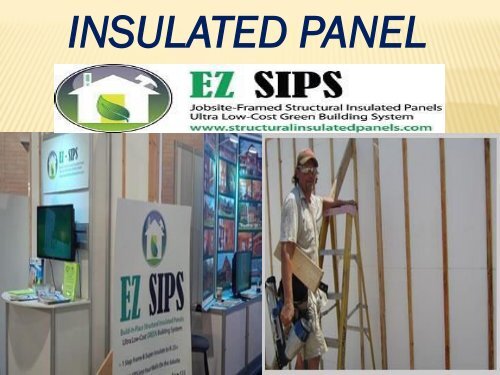 Insulated panels