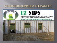 Structural insulated panels