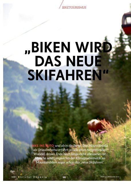 SPORTaktiv Bikeguide 2016