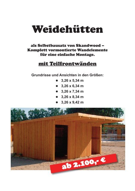 Weidehütten 2016