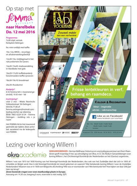 Editie Ninove 6 april 2016