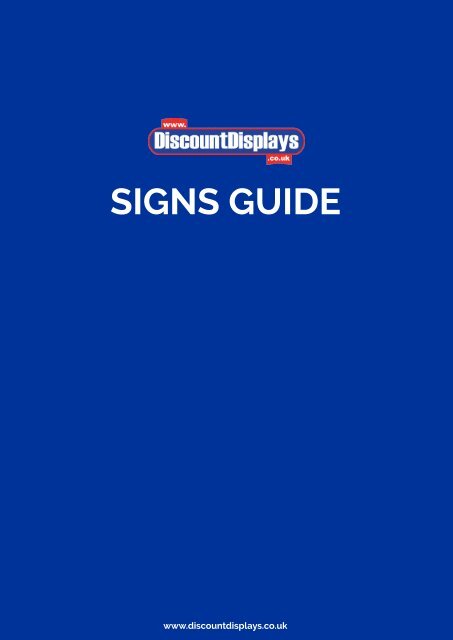 A Guide To Sign Printing