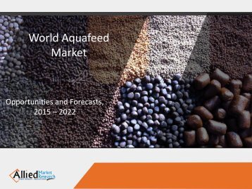 Aquafeed Market 2015-2022