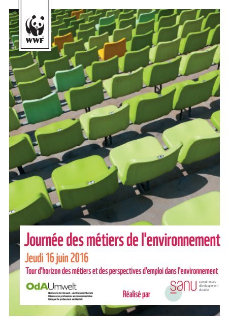 Journée des métiers et des perspectives d'emploi dans l'environnement