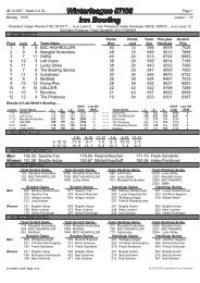 Custom PDF Report - In(n) Bowling Rosenheim