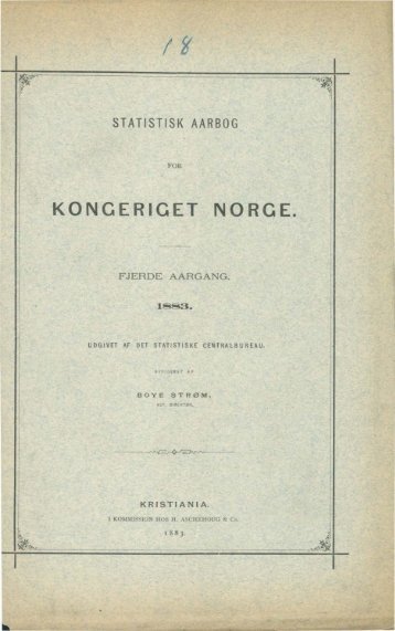 Norway Yearbook - 1883