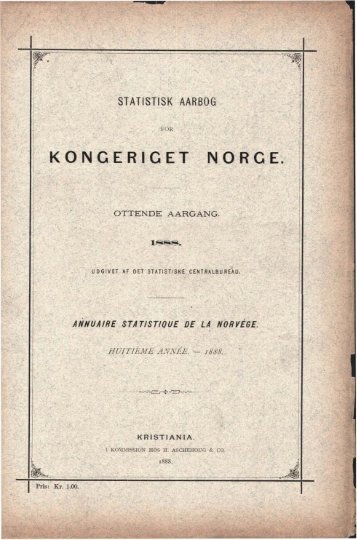 Norway Yearbook - 1888