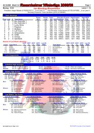 Custom PDF Report - In(n) Bowling Rosenheim