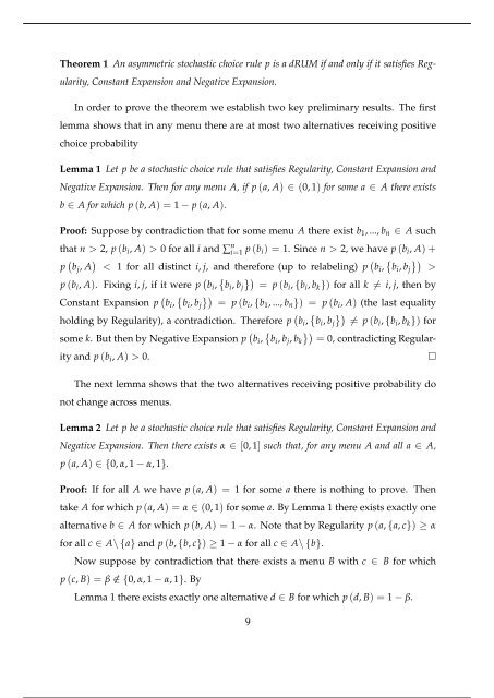 Dual Random Utility Maximisation