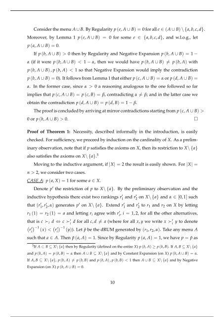 Dual Random Utility Maximisation