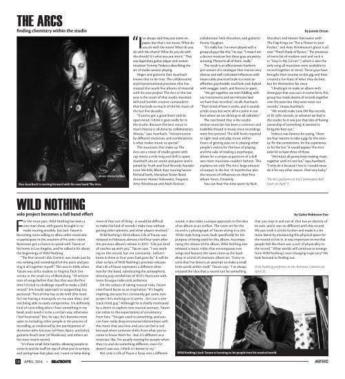 BeatRoute Magazine B.C. print e-edition - April 2016