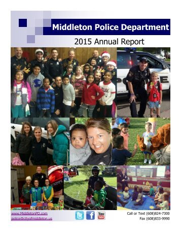Middleton Police Department 2015 Annual Report