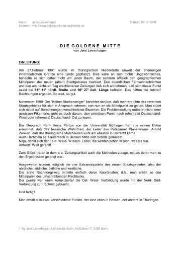 PDF-Datei - Der Mittelpunkt Deutschlands
