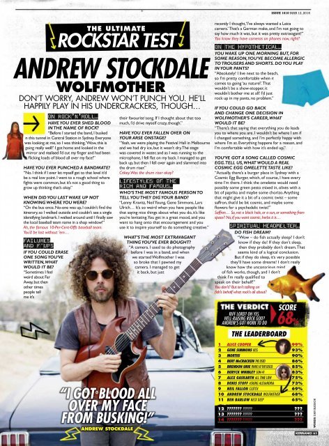 Kerrang - March 12, 2016